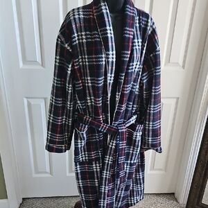 Classic Apparel Robe - Navy, Red, White
